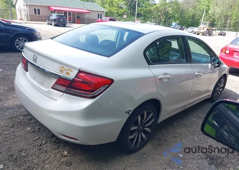 2015 Honda Civic Ex-L z USA, uszkodzony, nr VIN 19XFB2F90FE215772